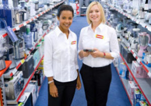 Retail salesperson's resume must show great customer service skills.